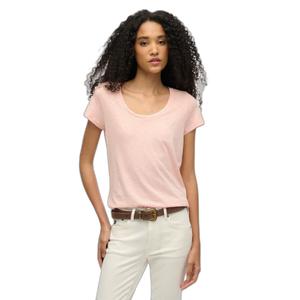 w1011381a-11r-t-shirt-femme-superdry-scoop-neck-rose-pale