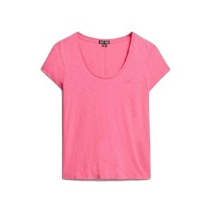 w1011381a-3lu-t-shirt-femme-superdry-scoop-rose-azalee