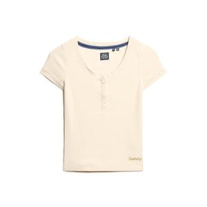 w1011538a-2yz-t-shirt-haut-boutonne-femme-superdry-essential-creme-tourterelle