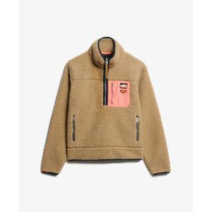 w2012343a-8tu-polaire-a-demi-fermeture-zippee-femme-superdry-vintage-brun-classique