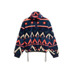 w2012348a-f9u-sweatshirt-demi-zip-femme-superdry-super-soft-imprime-eponge-bleu-marine