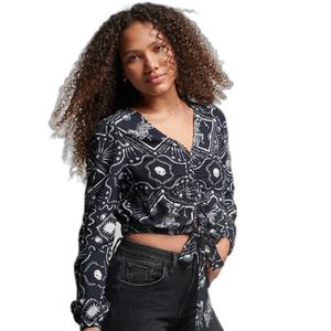 w6011553a-9fd-t-shirt-noue-sur-le-devant-femme-superdry-vintage-imprime-tigre-noir
