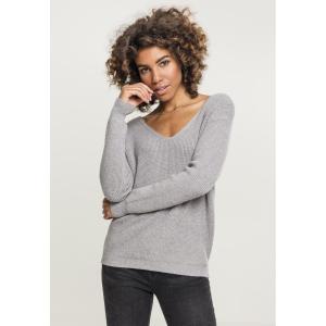 tb2356-00111-u-sweatshirt-femme-grandes-tailles-urban-classic-back-lace-up-gris