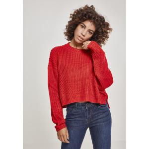 tb2359-00697-u-sweatshirt-femme-grandes-tailles-urban-classic-wide-oversized-rouge