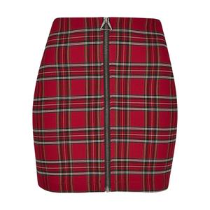 jupe-femme-urban-classic-checker-rouge-noir