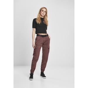 tb3048-01151-pantalon-femme-urban-classics-high-waist-cargo-bordeaux
