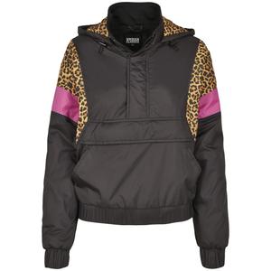 parka-femme-urban-classic-mixed-pull-over-noir-jaune-noir