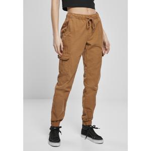 tb3626-00786-u-pantalon-femme-urban-classics-high-waist-cargo-jogging-grandes-tailles-orange