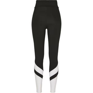 legging-femme-urban-classics-arrow-high-waist-noir-blanc