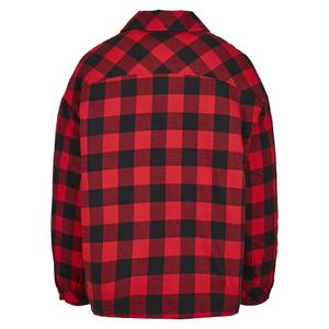 chemise-femme-en-flanelle-urban-classics-noir-rouge