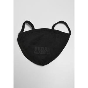 masques-urban-classics-logo-print-2pcs-noir-tu