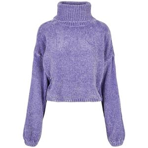 tb4516-00928-sweatshirt-col-roule-femme-urban-classics-chenille-bleu-lavande