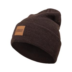 tb626-00091-bonnet-urban-classic-leatherpatch-long-marron-fonce-tu