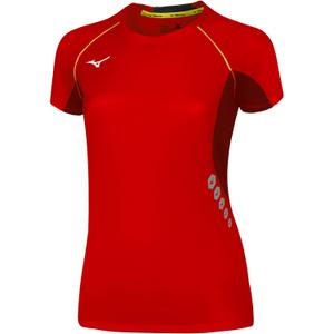 t-shirt-femme-mizuno-premium-jpn-rouge-rouge