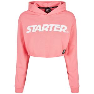 st168-01708-sweatshirt-court-a-capuche-femme-urban-classics-starter-rose