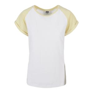 tb1913-03670-t-shirt-femme-urban-classics-contrast-raglan-blanc-jaune