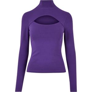 tb4513-03770-t-shirt-col-roule-manches-longues-femme-urban-classics-realviolet