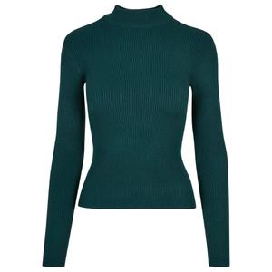 tb4739-01149-u-pull-a-col-roule-en-tricot-cotele-femme-urban-classics-gt-bleu-canard