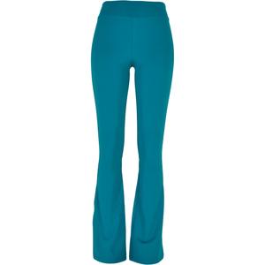 tb5020-04429-u-legging-flare-taille-haute-recycle-grandes-tailles-femme-urban-classics-watergreen