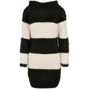 tb5092-03275-u-robe-a-plumes-epaules-denudees-femme-urban-classics-gt-noir-blanc