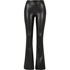 tb5410-00007-u-pantalon-evase-en-cuir-synthetique-femme-urban-classics-gt-noir