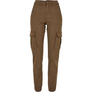 tb5454-00176-u-pantalon-en-serge-de-coton-femme-urban-classics-utility-gt-olive