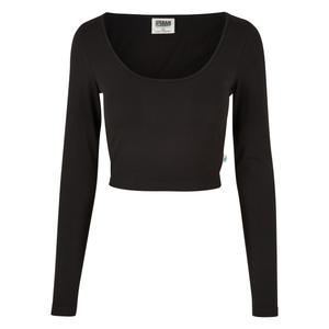 tb5477-00007-t-shirt-crop-manches-longues-femme-urban-classics-organic-noir