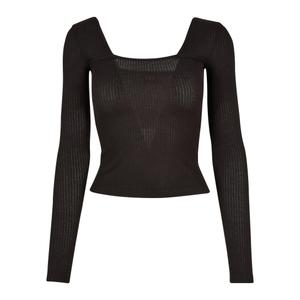 tb5482-00007-u-body-a-manches-longues-a-encolure-carree-cotelee-femme-urban-classics-gt-noir