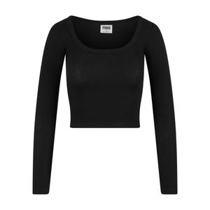 tb7147-00007-t-shirt-manches-longues-femme-urban-classics-organic-rib-wide-neck-noir