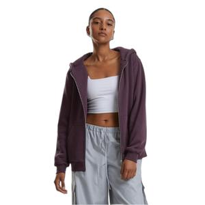 tb7286-18329-sweatshirt-a-capuche-zippe-femme-urban-classics-plumpurple