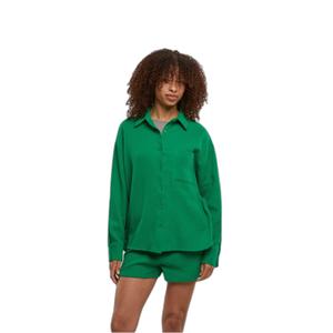 tb7476-20039-chemise-oversize-femme-urban-classics-musselin-froggreen