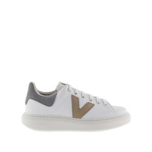 1263105-80-baskets-effet-cuir-femme-victoria-milan-beige