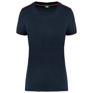 wk3021-navy-fluorescentorange-t-shirt-femme-wk-designed-to-work-day-to-day-navy-fluorescent-orange